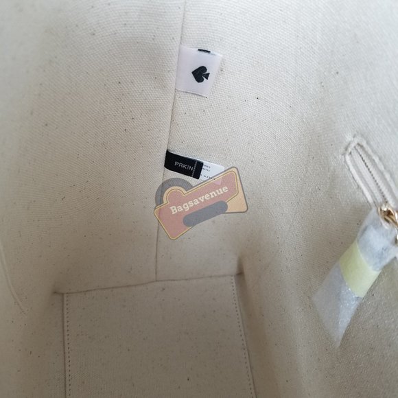 Small Tote Picnic In The Park Natural Kate Spade With Wristlet Beige - Picture 11 of 16